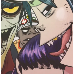 Poster Gorillaz Demon Days