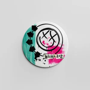 Pin Blink 182 logo