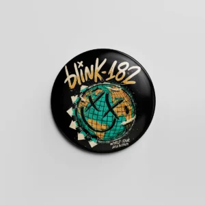 Pin Blink 182 World Tour