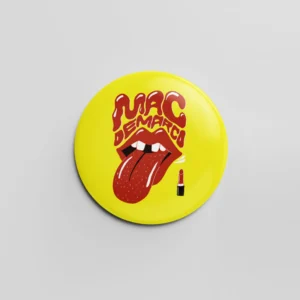 Pin Mac Demarco Red Lips