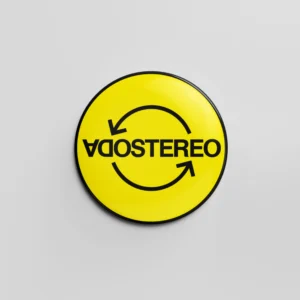 Pin Soda Stereo logo