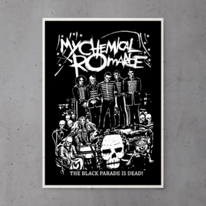 Poster My Chemical Romance The Black Parade Is Dead