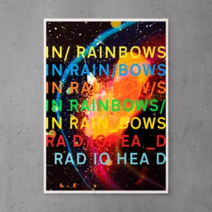Poster Radiohead In Rainbows