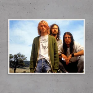 Poster Nirvana Band