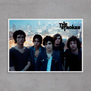 Poster The Strokes City Lights