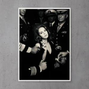 Poster Lana Del Rey B&W