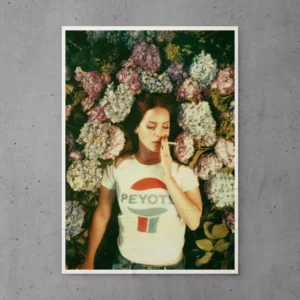 Poster Lana Del Rey Flowers