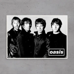 Poster Oasis band