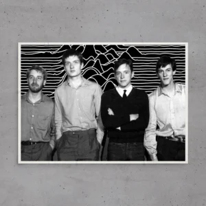 Poster Joy Division Unknown Pleasures