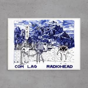 Poster Radiohead Com Lag